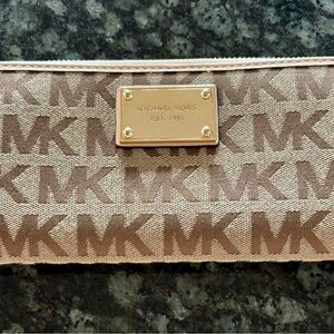Michael Kors Tan and Brown wallet